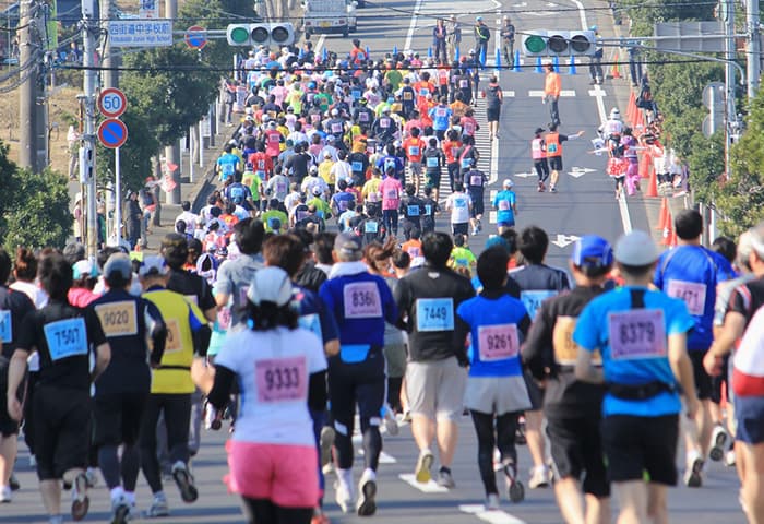 マラソンロゴ集合