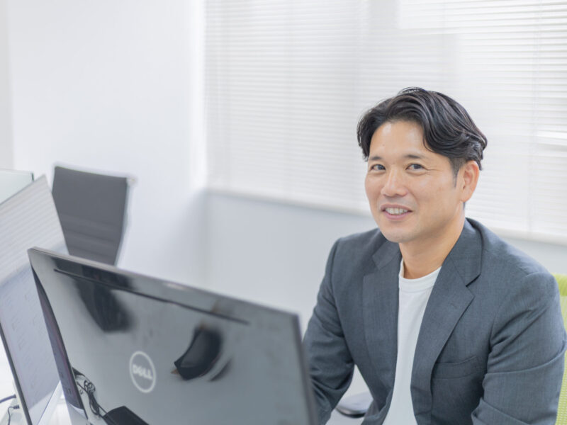 会社の基盤づくりから未来を描いています。